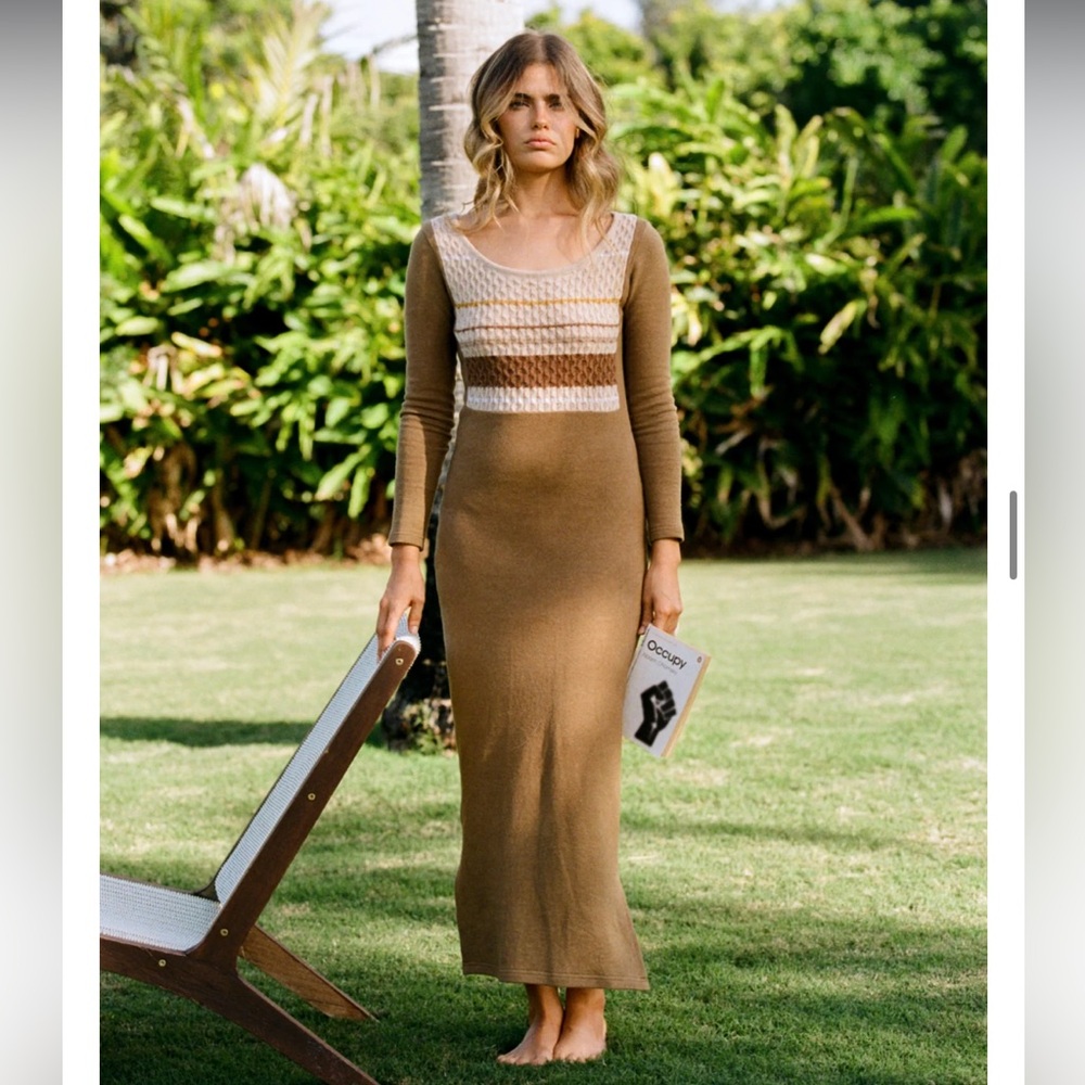 Lady of the Canyon dress ~ Chocolate, Small